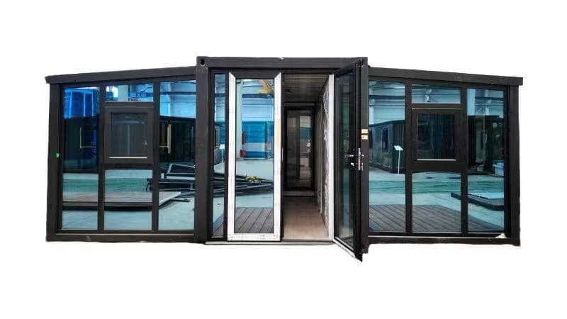 GreenPod Flex - Pod modular con paneles solares integrados